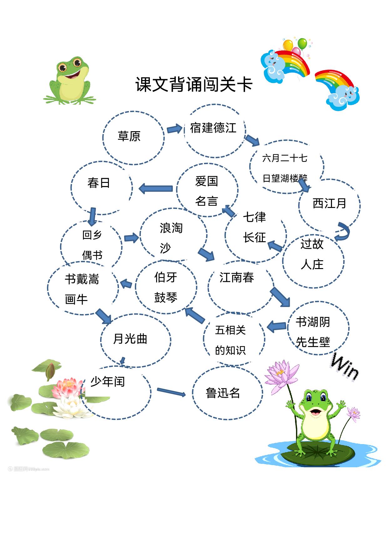 图片[4]-5-6年级暑假生活手册，56页PDF电子版-淘学学资料库