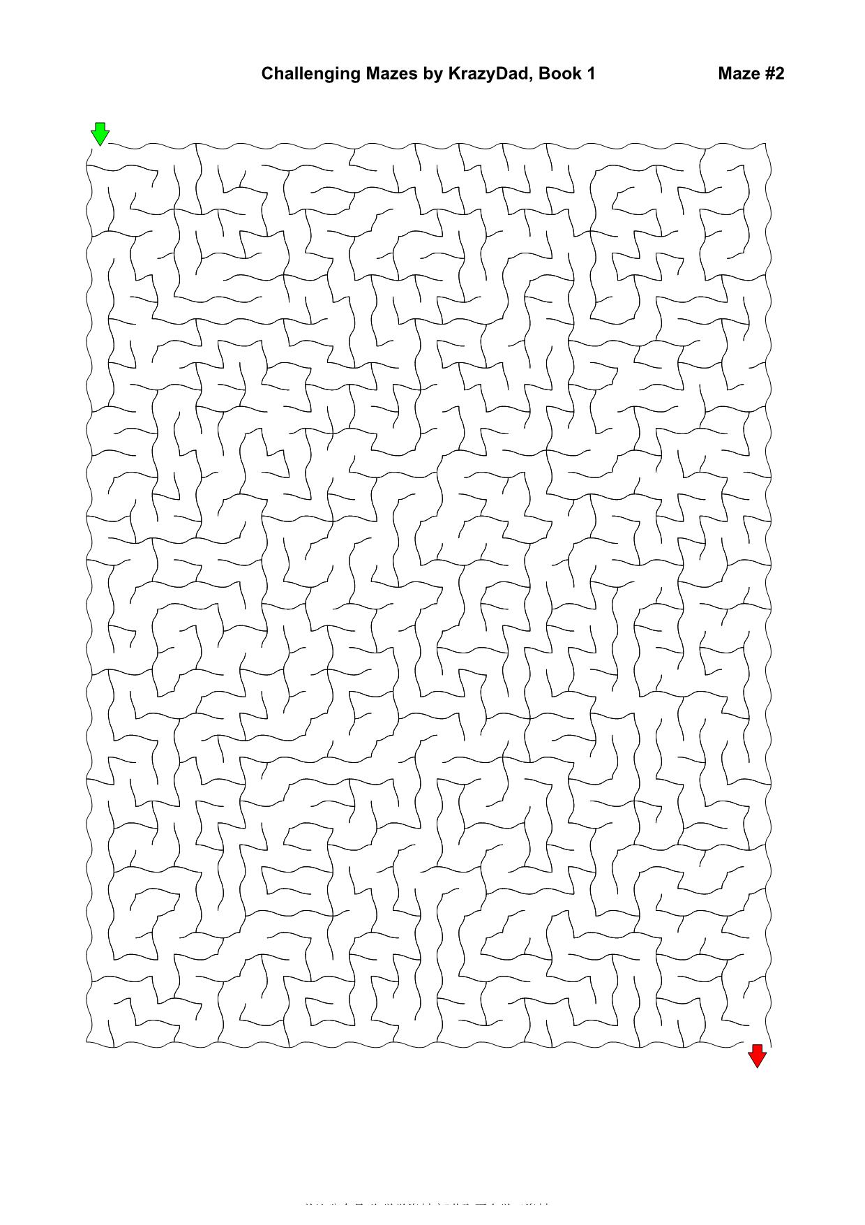 图片[2]-Challenging Mazes (Ages 7-9)，1000页PDF-淘学学资料库