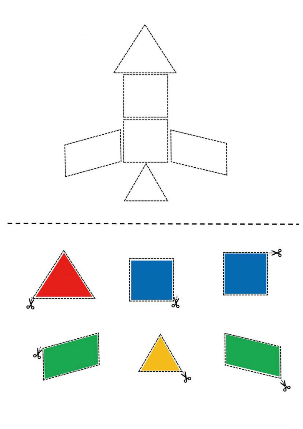 图片[2]-剪切拼贴几何图形-淘学学资料库