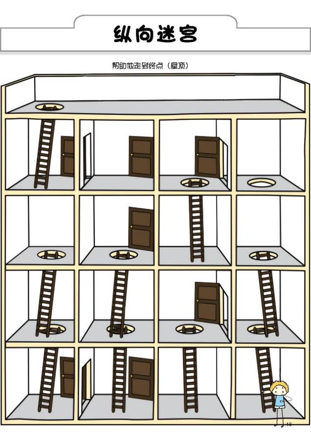 图片[7]-各种迷宫小合集，幼儿迷宫图片，23页PDF打印，百度网盘下载-淘学学资料库