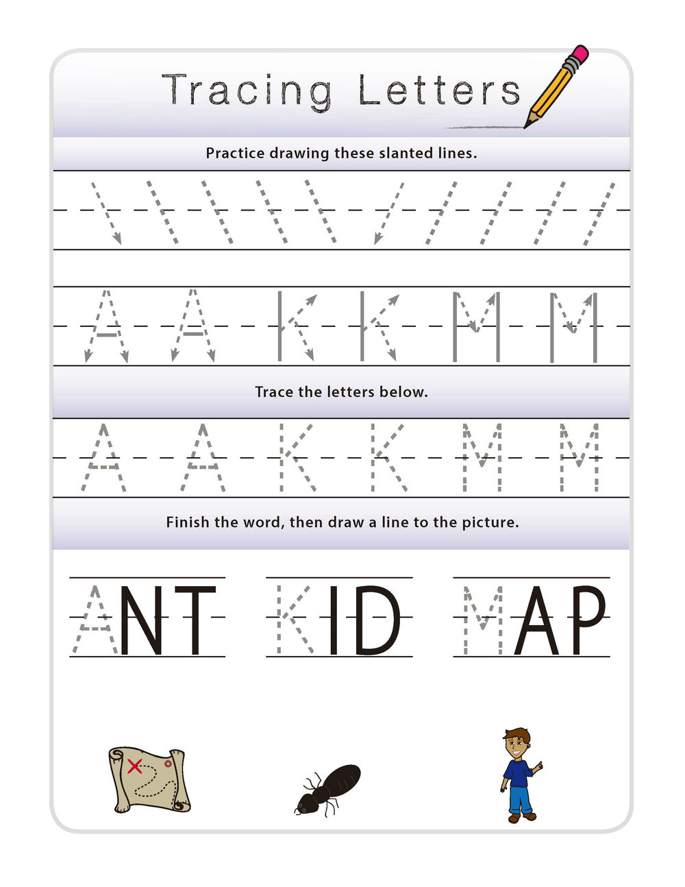 图片[1]-字母构成控笔练习letter-formation，11页PDF-淘学学资料库