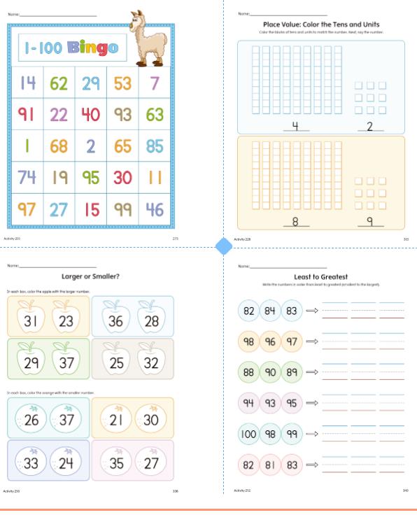 图片[3]-学前数学知识内容，提前解锁小学一年级数学所有知识点，电子版PDF打印，百度网盘下载-淘学学资料库