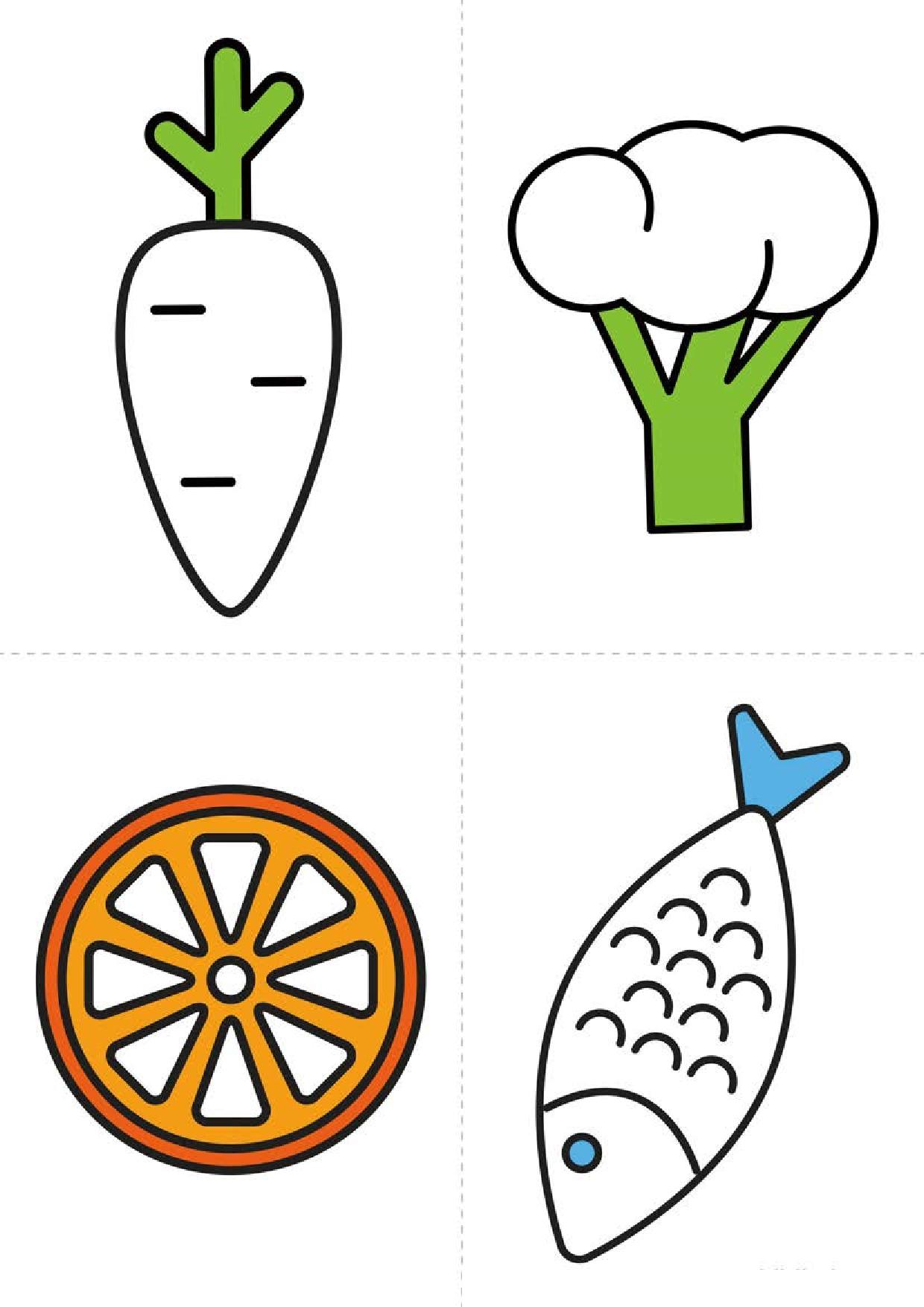 图片[3]-幼儿填色图册，13页PDF-淘学学资料库