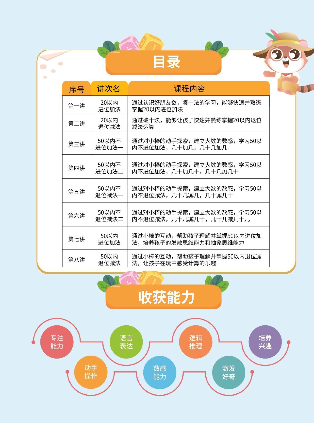 图片[1]-幼小衔接数学玩转计算，每日一练54页pdf可打印-淘学学资料库