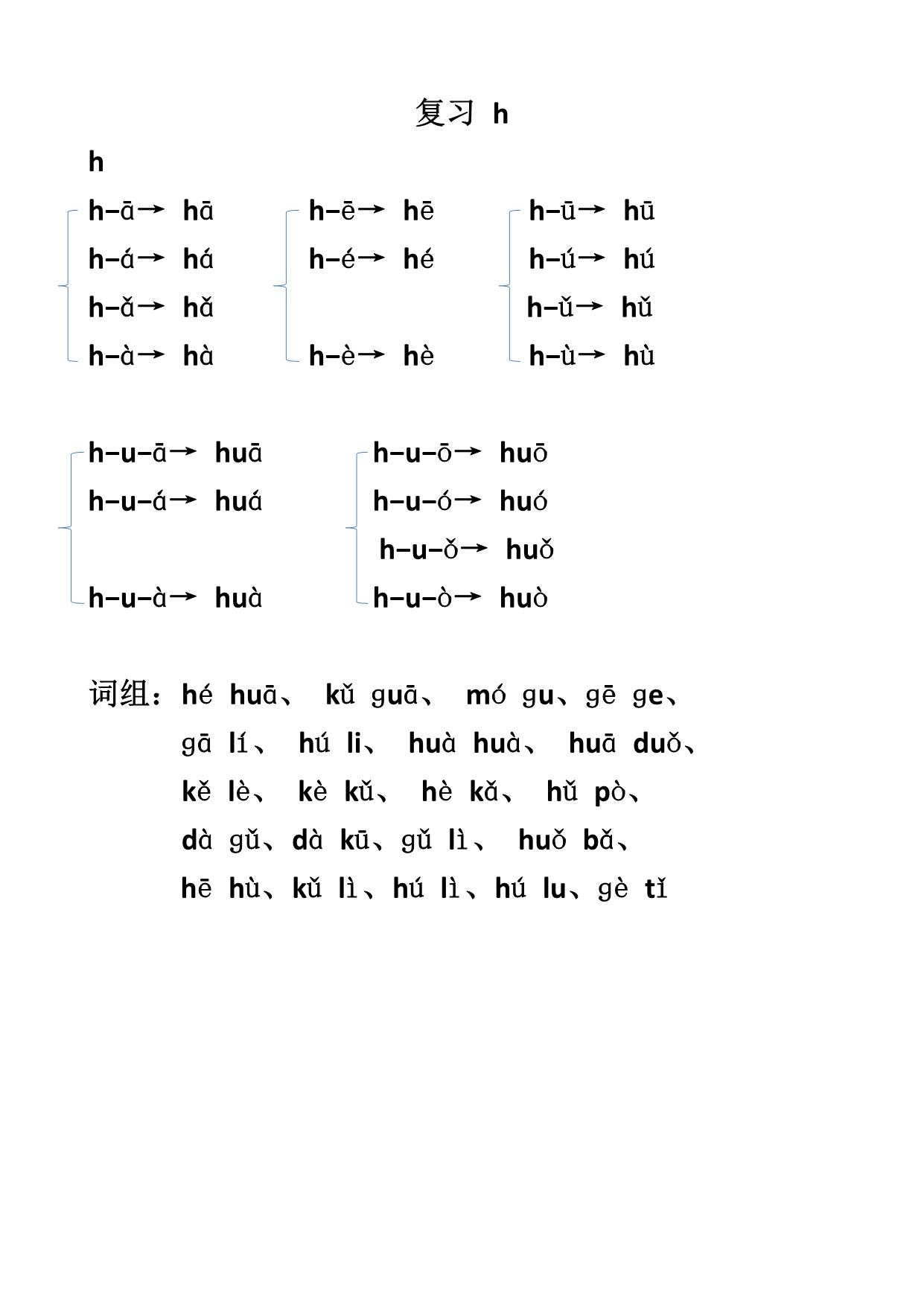 图片[5]-拼音拼读，39页PDF-淘学学资料库