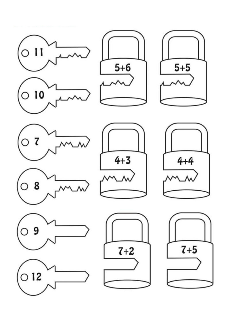 图片[3]-挂锁和钥匙-淘学学资料库