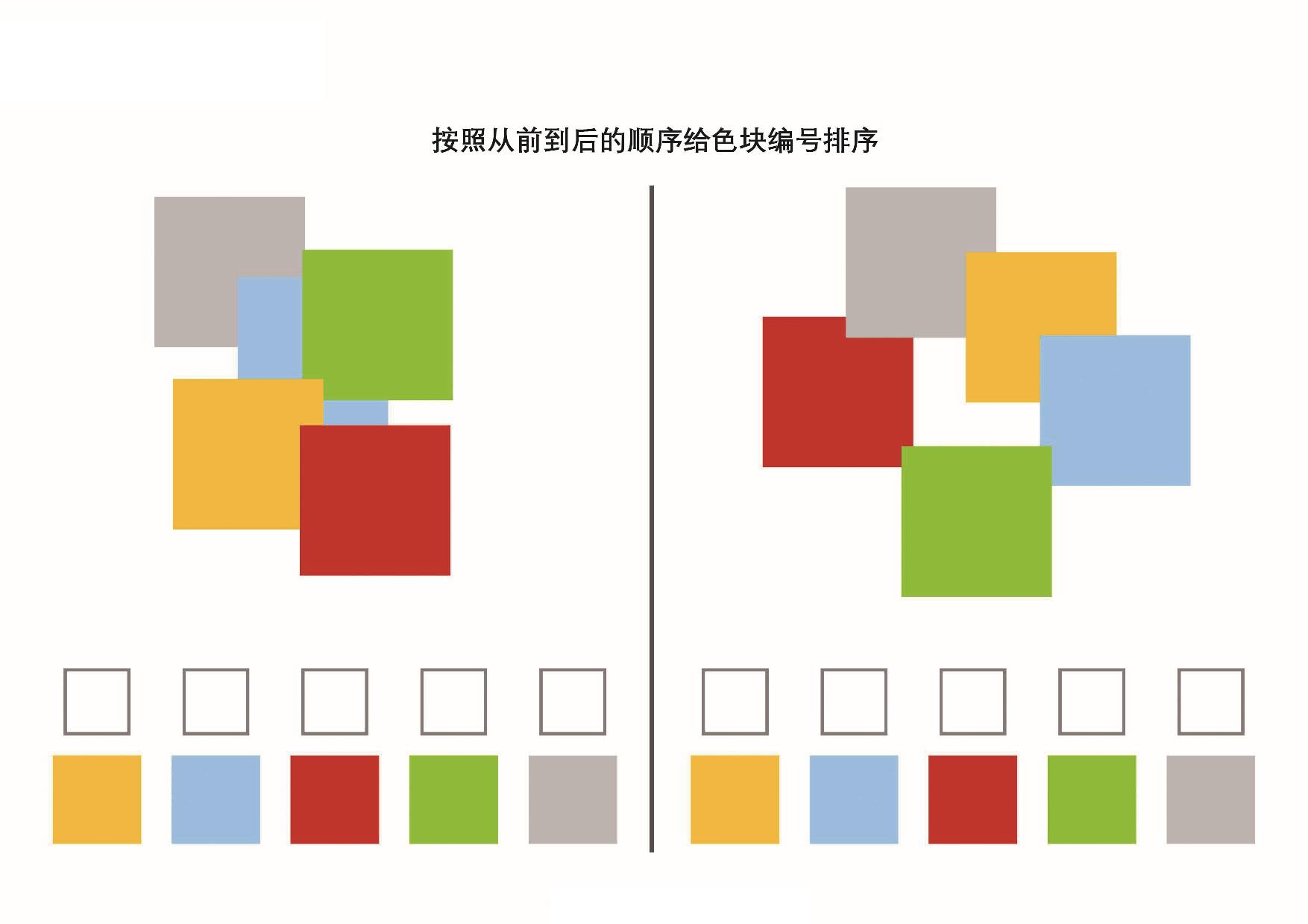 图片[2]-按照顺序给色块排序编号，5页PDF-淘学学资料库