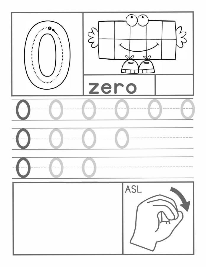 图片[1]-数字1-10描红+识数，幼儿数感培养训练电子版PDF打印，百度网盘下载-淘学学资料库