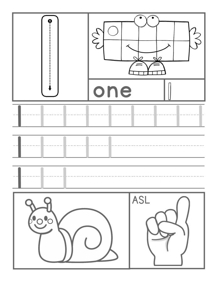 图片[2]-数字1-10描红+识数，幼儿数感培养训练电子版PDF打印，百度网盘下载-淘学学资料库