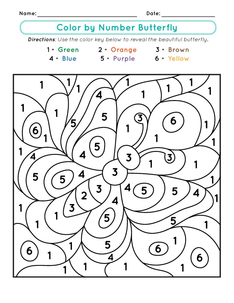 图片[5]-数字游戏计算涂色，数学启蒙数感练习，素材可打印-淘学学资料库