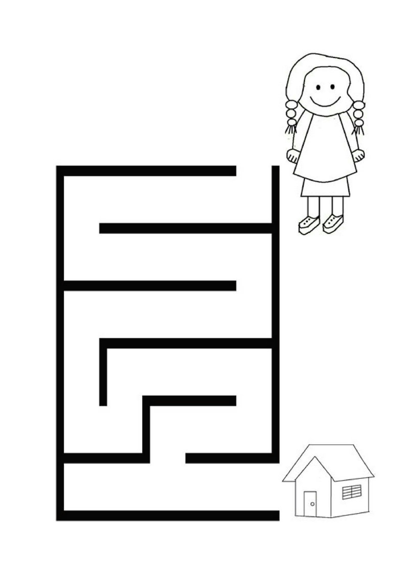 图片[2]-绘制走出迷宫的路线_2，9页PDF可打印-淘学学资料库