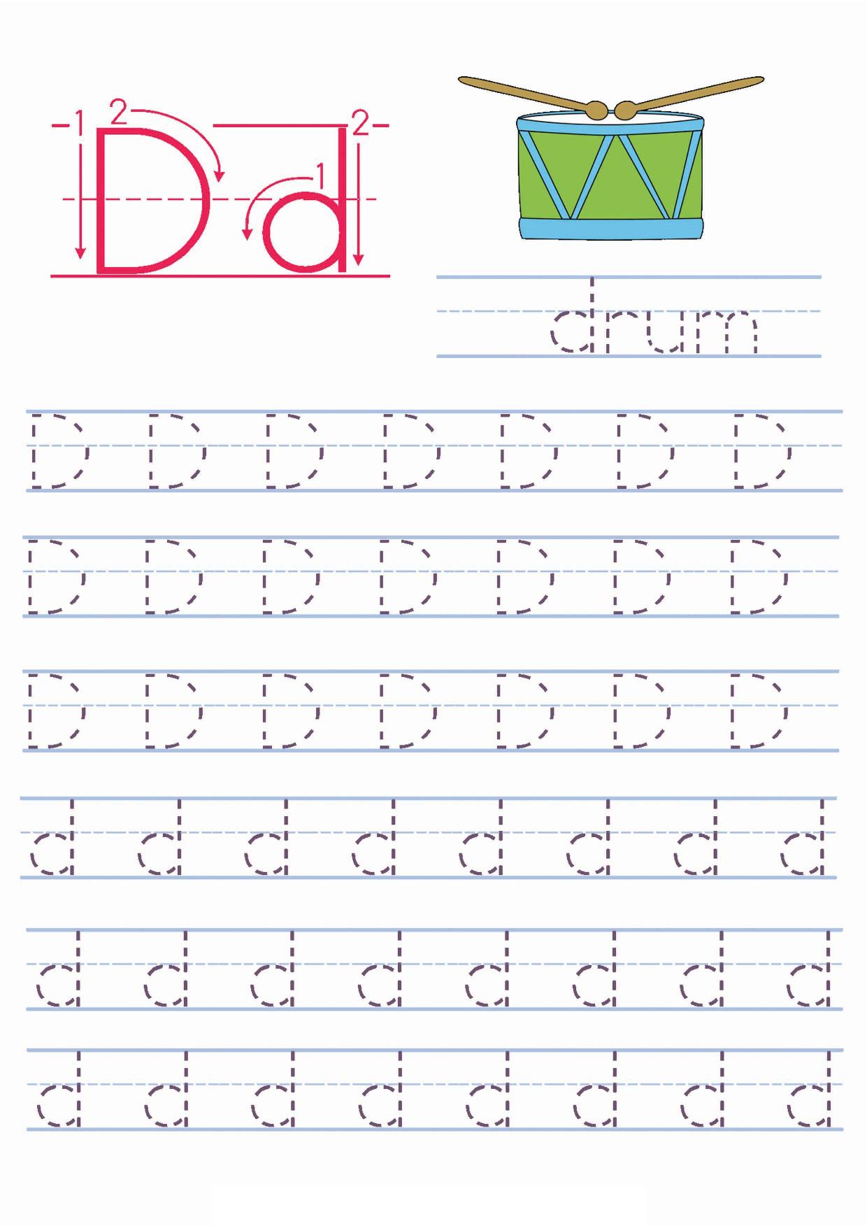 图片[4]-英文字母书写练习 26页PDF-淘学学资料库