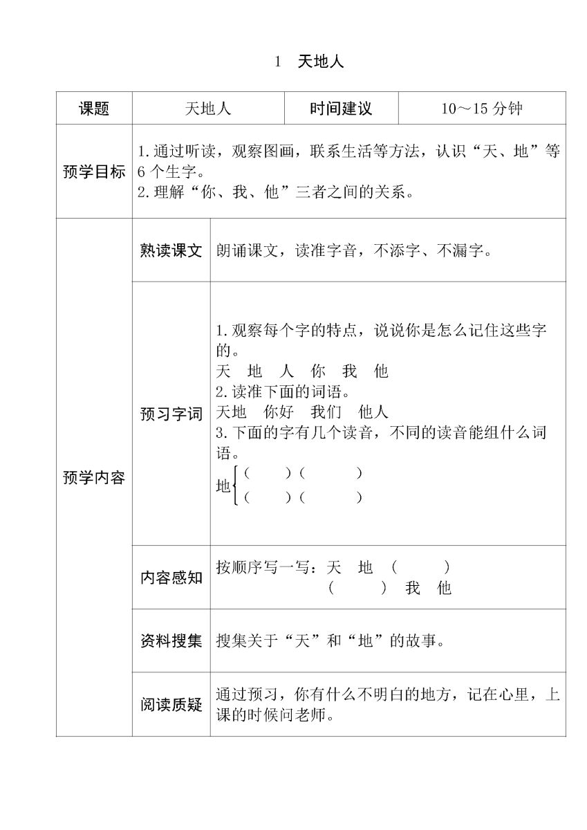 图片[1]-部编版1——6年级语文上册课文预习清单，暑假预习不再麻烦。-淘学学资料库